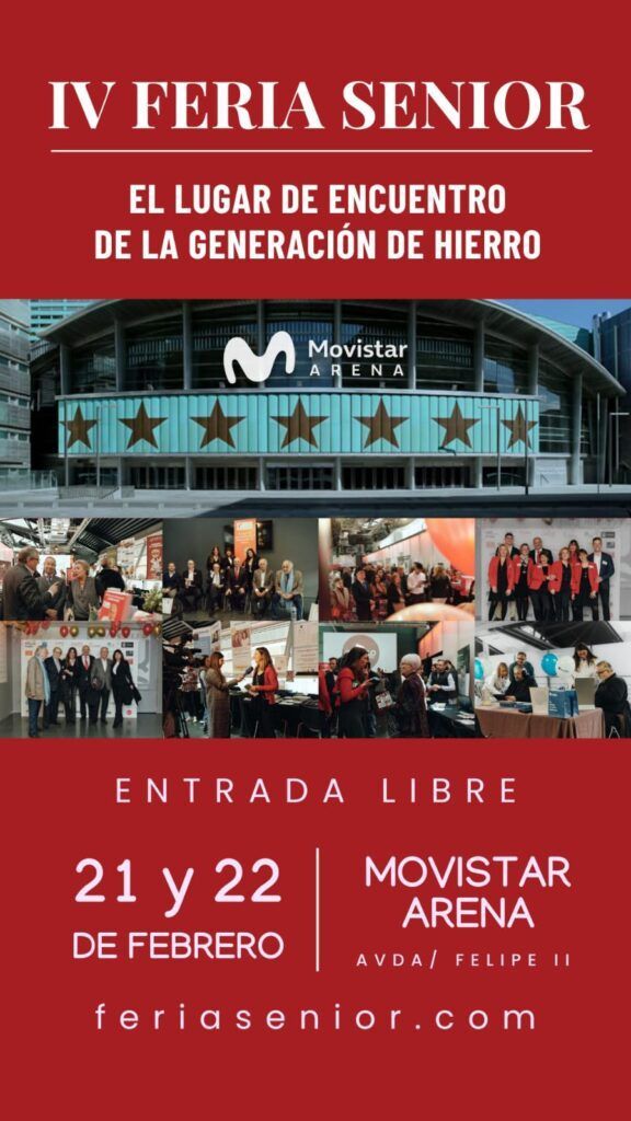 Cartel IV Feria Senior 2025 Madrid