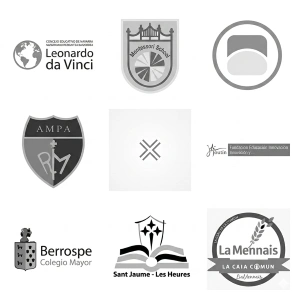 Logos de Centros Educativos que confían en Tour Time