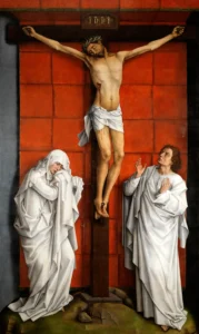 El Calvario de Rogier van der Weyden restaurado, con los colores originales recuperados
